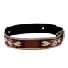 Rodeo King Brown Woven Hat Band With Silver Concho Closure 1 Rodeo King Brown Woven Hat Band With Silver Concho Closure -HORSE TACK Store 150982 default l