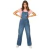 Wrangler Modern Women'sCasey Jones Straight Leg Bib Overalls -HORSE TACK Store 151168 default l