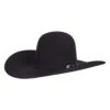 American Hats 20X Black Self Band Open Crown 5in. Brim Felt Cowboy Hat -HORSE TACK Store 151228 default l