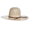 American Hats 5050 Sand Patchwork 4 1/4in Brim Open Crown Straw Cowboy Hat -HORSE TACK Store 151737 default l