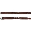 Women's Catchfly Braided Leather Belt With Floral Pattern -HORSE TACK Store 152053 default l