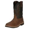 Justin Boots Men`s Stampede Bolt Pecan Water Buffalo 11` Black Water Buffalo Soft Toe 2 Justin Boots Men`s Stampede Bolt Pecan Water Buffalo 11` Black Water Buffalo Soft Toe -HORSE TACK Store 152544 default l