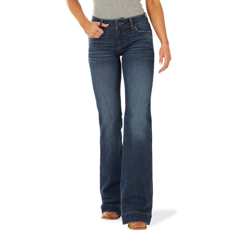 Wrangler Women's Shelby Retro Mae Trouser Jeans 3 Wrangler Women's Shelby Retro Mae Trouser Jeans