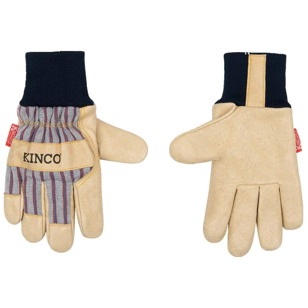 Kinco Gloves Kids Lined Leather Gloves 3 Kinco Gloves Kids Lined Leather Gloves