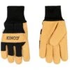 Kinco Gloves Lined Grain Pigskin Palm W/Knit Wrist -HORSE TACK Store 154790 default l