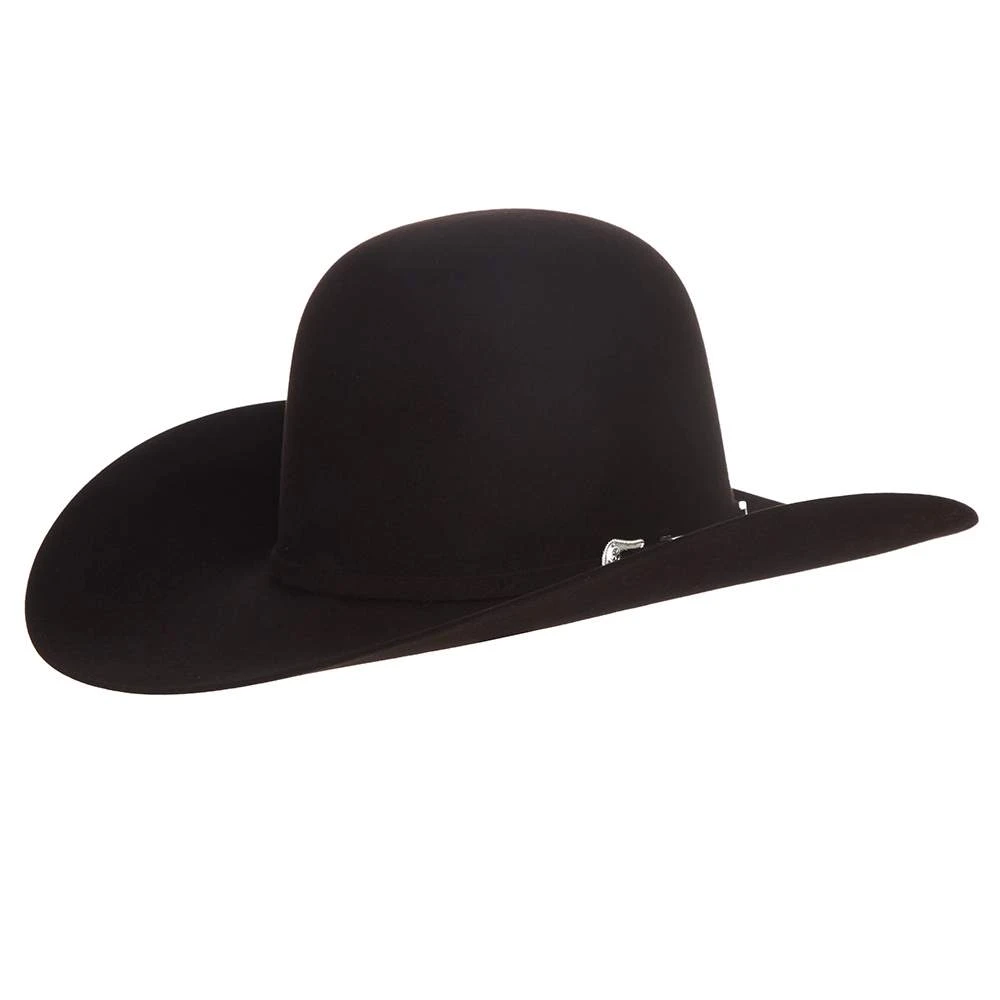 American Hats AHC 10X Black Cherry Self Band 4 1/4in. Brim Round Oval Open Crown Felt Cowboy Hat 3 American Hats AHC 10X Black Cherry Self Band 4 1/4in. Brim Round Oval Open Crown Felt Cowboy Hat