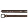 Men's JP West Braided Horsehair Tooled Belt -HORSE TACK Store 157862 default l