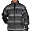 Men's Cinch Striped Bonded Jacket -HORSE TACK Store 158567 default l
