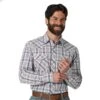 Wrangler Men's 20X Competition Advanced Comfort Plaid Snap Shirt -HORSE TACK Store 158967 default l