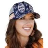 Cruel Girl Women's Denim Aztec Trucker Cap -HORSE TACK Store 159303 default l