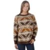 Cotton And Rye Outfitters Women's Southwestern Knit Concho Tassel Sweater -HORSE TACK Store 159437 default l