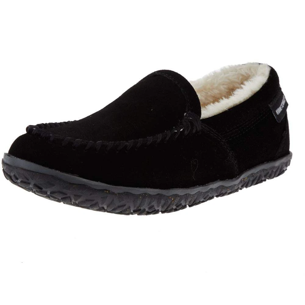 Minnetonka Women`s Tempe Black Slipper 3 Minnetonka Women`s Tempe Black Slipper