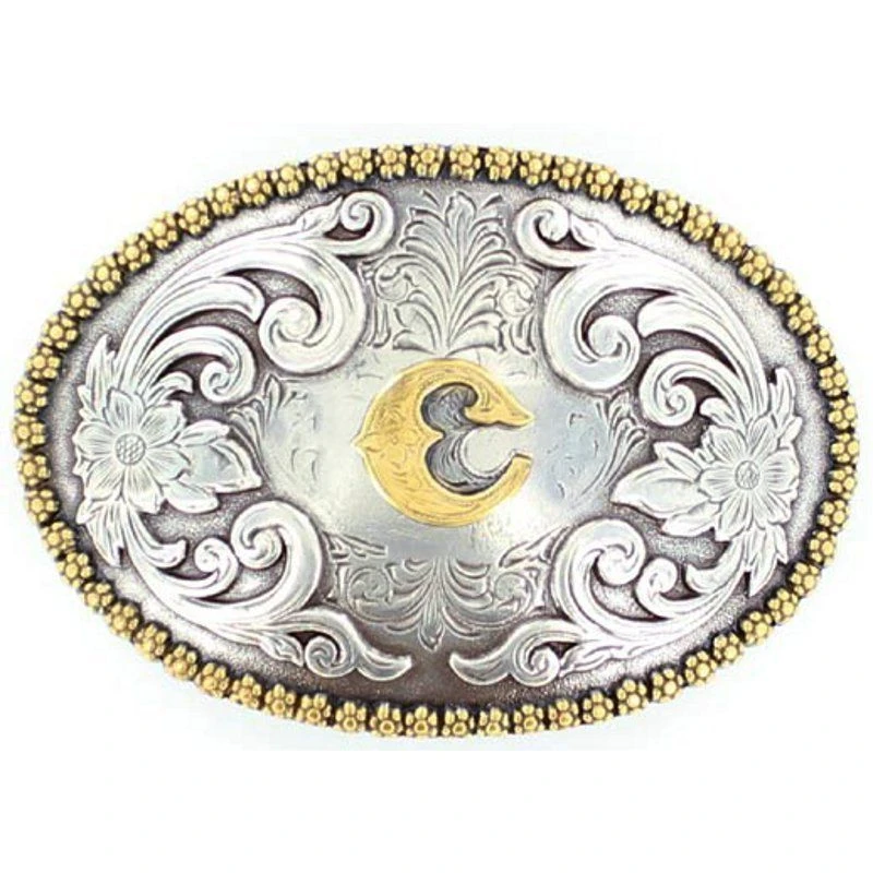 M&F C Initial Belt Buckle 3 M&F C Initial Belt Buckle
