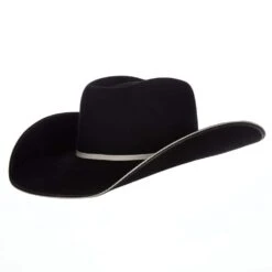 Resistol 4X Tuff Hedeman Black Snake Eyes Felt Hat