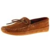 Minnetonka Men's Brown Fleece Lined House Shoe