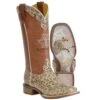 Tin Haul Women's 13 In Top Golden Cheetah-Fastest Cat Alive Sole Cowgirl Boot -HORSE TACK Store 161364 default l