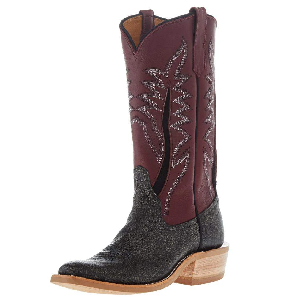 Rios Of Mercedes Men's Grey Cape Buffalo 13in Oxblood Waxy Kansas Top KS Toe Boot 3 Rios Of Mercedes Men's Grey Cape Buffalo 13in Oxblood Waxy Kansas Top KS Toe Boot