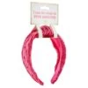 Mud Pie Women's Pink Eyelet Knotted Headband -HORSE TACK Store 162671 default l
