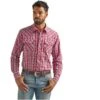 Wrangler Men's Long Sleeve Fashion Western Shirt