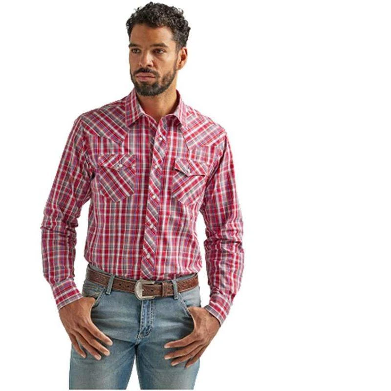 Wrangler Men's Long Sleeve Fashion Western Shirt 3 Wrangler Men's Long Sleeve Fashion Western Shirt