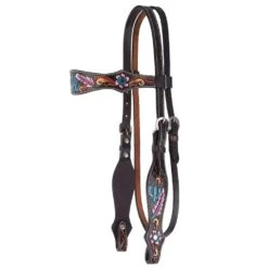 Reinsman Desert Feather Browband Headstall