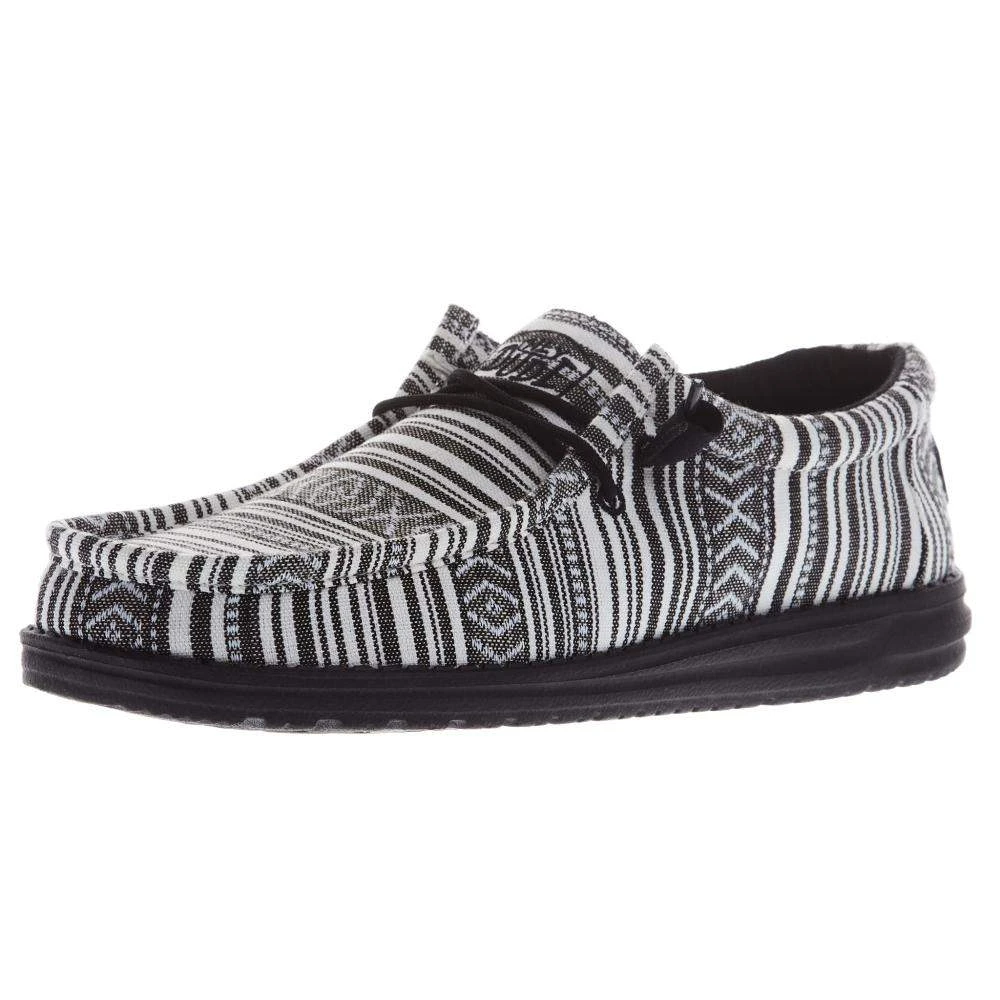 Heydude Men's Hey Dude Wally Serape Black Gravel Casual Shoe 3 Heydude Men's Hey Dude Wally Serape Black Gravel Casual Shoe