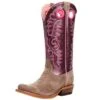 Ariat Women's Futurity Smokey Roughout/ Wine Patent 13 In Top Boot -HORSE TACK Store 164360 default l