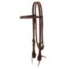 Weaver Leather Vintage Brass Heel Buckle Browband Headstall -HORSE TACK Store 164365 default l
