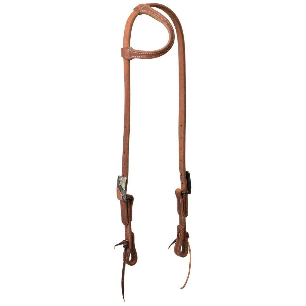 Weaver Leather ProTack Copper Flower Heel Buckle Single Ear Headstall 3 Weaver Leather ProTack Copper Flower Heel Buckle Single Ear Headstall
