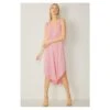 Entro Womens Pink Sleeveless Midi Dress -HORSE TACK Store 164658 default l
