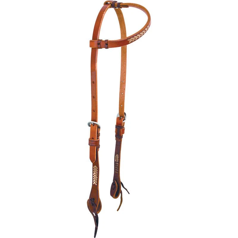 Martin Saddlery Rawhide Laced Slip Ear Headstall 3 Martin Saddlery Rawhide Laced Slip Ear Headstall
