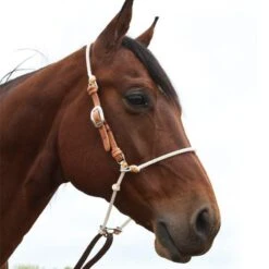 Martin Saddlery Rope Nose Adjustable Headsetter