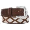 M&F Men's Diamond Concho With Brindle Belt 1 M&F Men's Diamond Concho With Brindle Belt -HORSE TACK Store 17402 default l