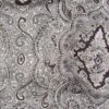 Paisley Silk Wild Rag Scarf - Silver/Black -HORSE TACK Store 1831 default l