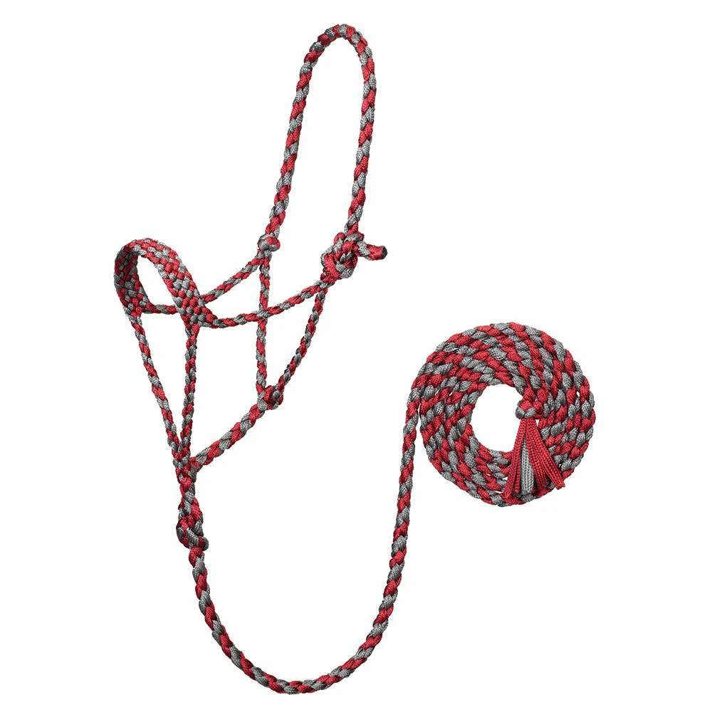 Weaver Leather Braided Rope Halter With Lead 7 Weaver Leather Braided Rope Halter With Lead - Image 5