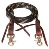 Mustang Flat Waxed Roping Rein -HORSE TACK Store 197038 583667