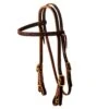 NRS Oiled Four Buckle Browband Headstall -HORSE TACK Store 198854 591538