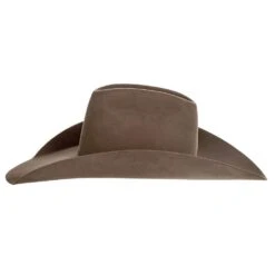 American Hats AHC 20X Pecan 5in. Brim Open Crown Felt Cowboy Hat -HORSE TACK Store 20XPECS5 51
