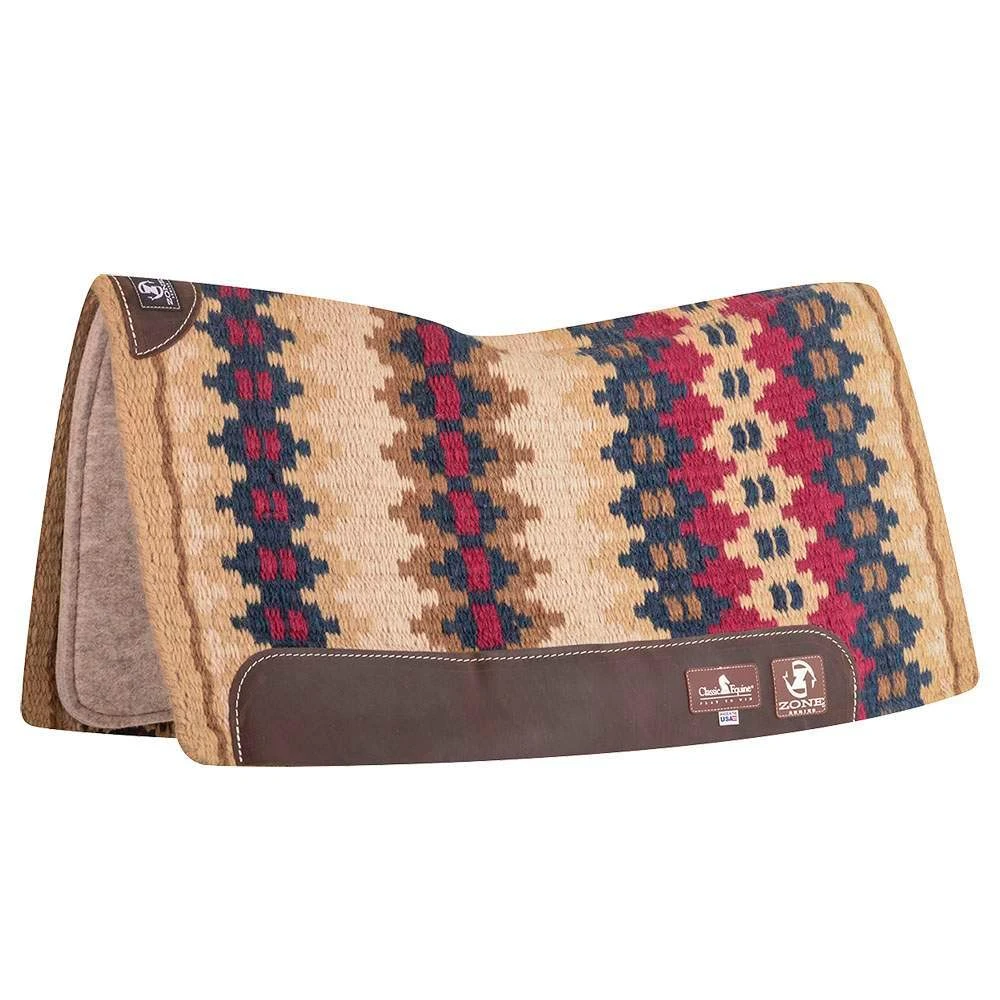 Classic 3/4in Zone Wool Top 32x34 Felt Saddle Pad 10 Classic 3/4in Zone Wool Top 32x34 Felt Saddle Pad - Image 8