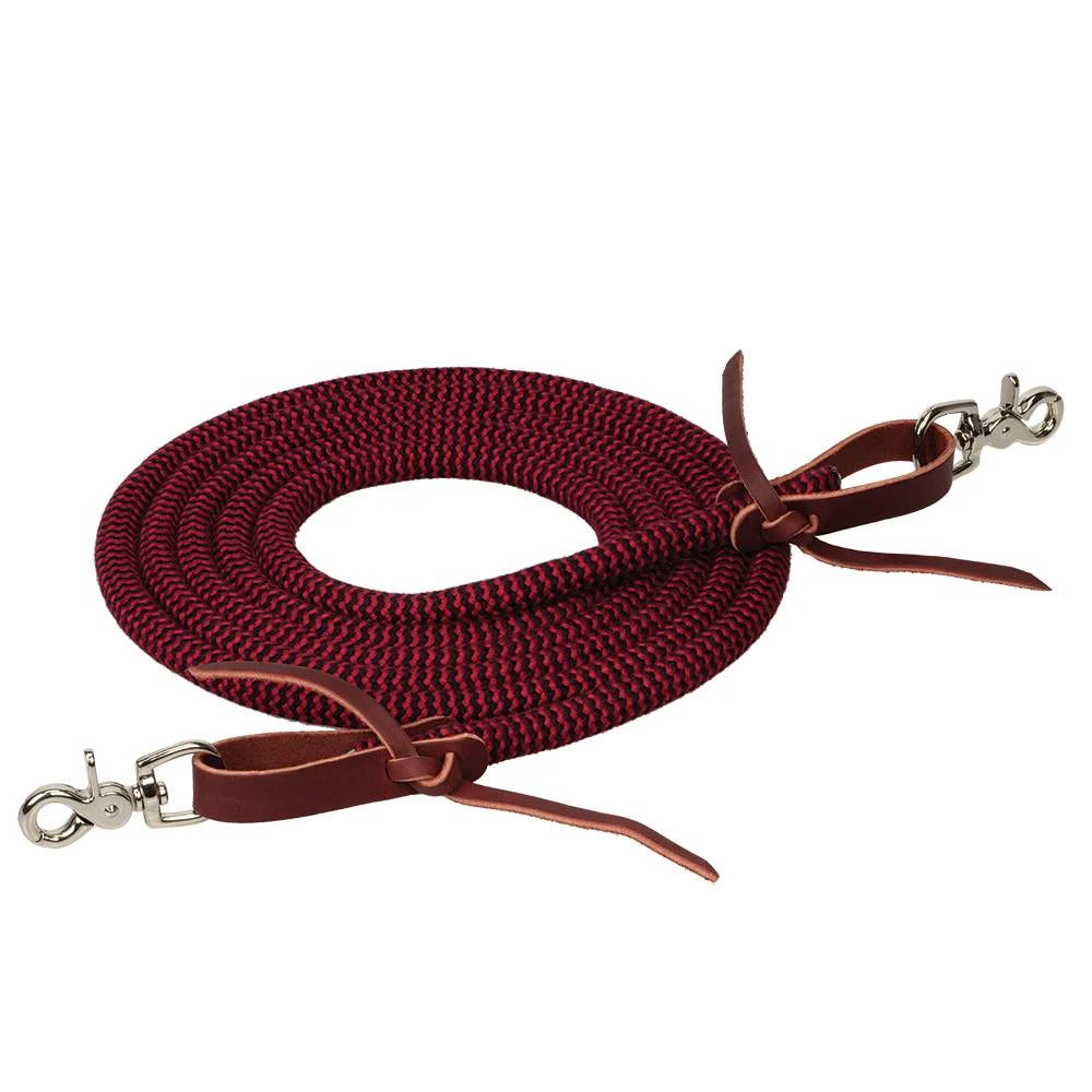 Weaver Leather Ecoluxe Bamboo 10ft Round Trail Reins 7 Weaver Leather Ecoluxe Bamboo 10ft Round Trail Reins - Image 5