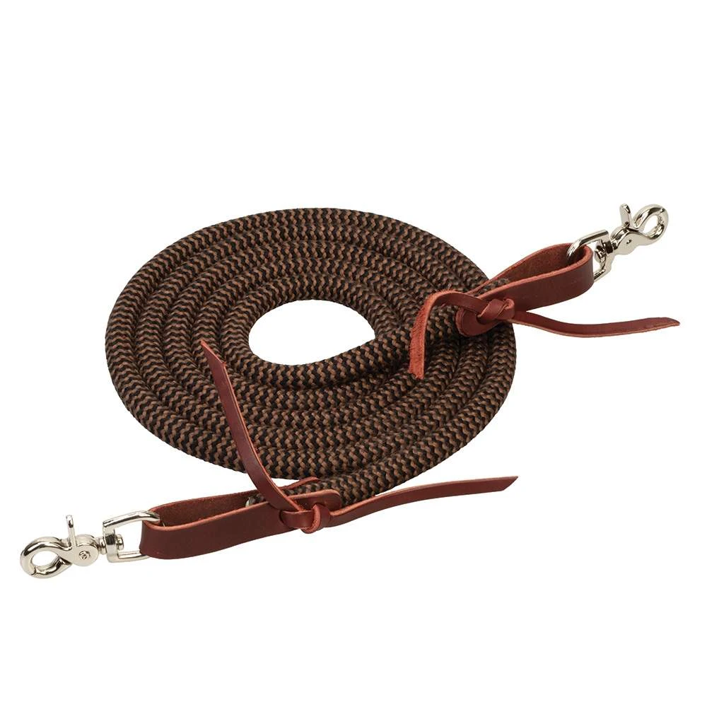 Weaver Leather Ecoluxe Bamboo 10ft Round Trail Reins 8 Weaver Leather Ecoluxe Bamboo 10ft Round Trail Reins - Image 6