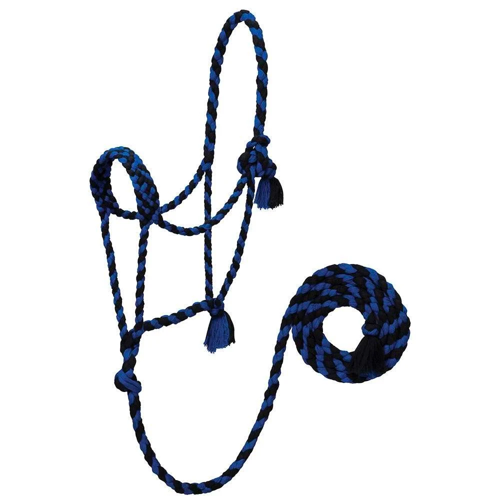 Weaver Leather Ecoluxe Braided Rope Halter With 8ft Lead 3 Weaver Leather Ecoluxe Braided Rope Halter With 8ft Lead