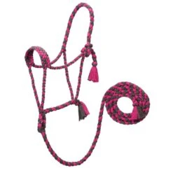 Weaver Leather Ecoluxe Braided Rope Halter With 8ft Lead 10 Weaver Leather Ecoluxe Braided Rope Halter With 8ft Lead -HORSE TACK Store 213329 658075