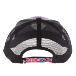 Hooey Rope Like A Girl Pink, Purple, & Teal Aztec Cap -HORSE TACK Store 2149T AZBK 4