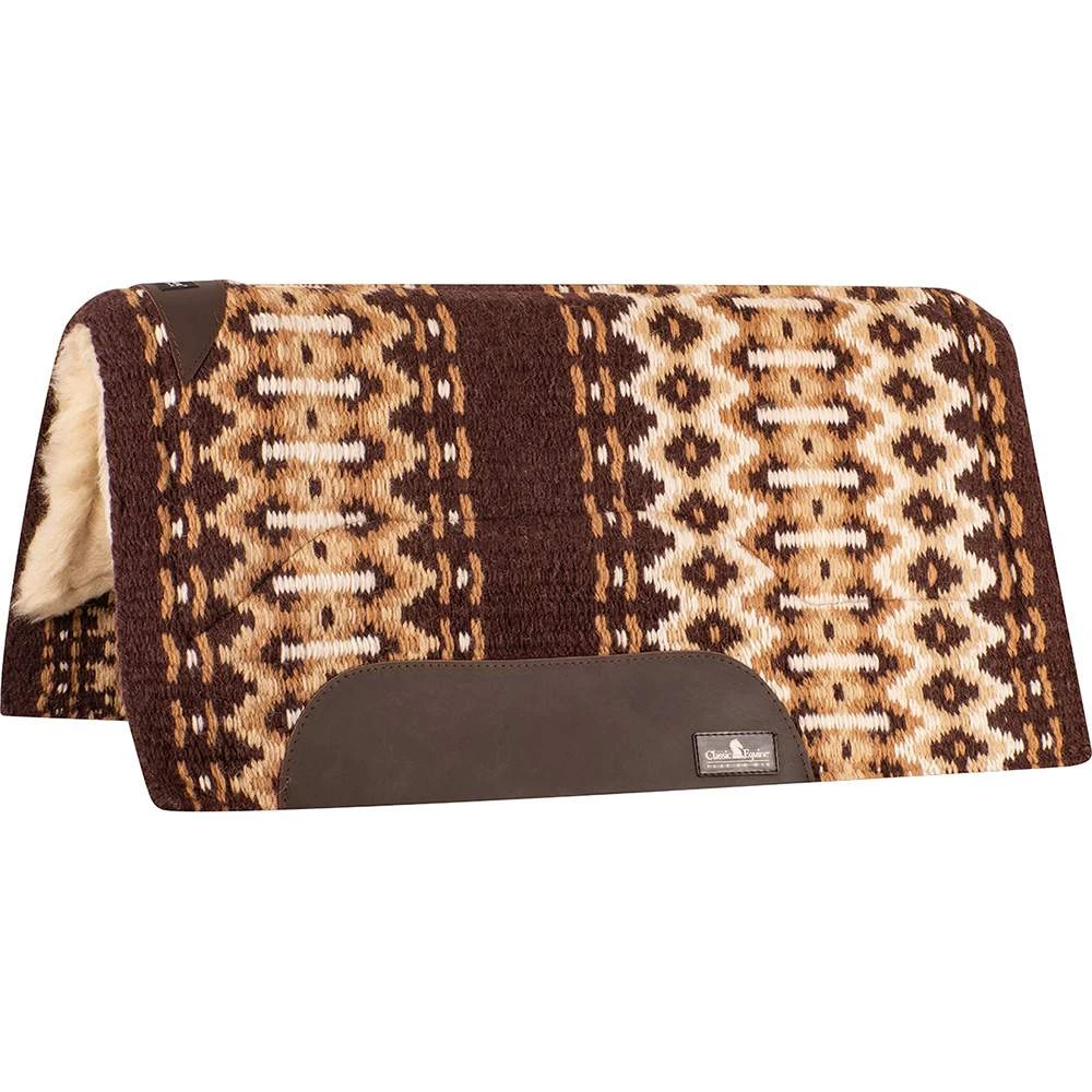 Classic 3/4' SensorFlex Wool Top 32 X 34 Saddle Pad 6 Classic 3/4' SensorFlex Wool Top 32 X 34 Saddle Pad - Image 4