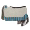 5 Star Equine Products Supplies Inc. 5 The Barrel Racer 7/8 Natural Felt Saddle Pad With Serape And Fringe 1 5 Star Equine Products Supplies Inc. 5 The Barrel Racer 7/8 Natural Felt Saddle Pad With Serape And Fringe -HORSE TACK Store 234232 753789