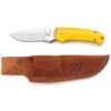 Moore Maker Drop Point Hunting Knife With Yellow Delrin Handle 2 Moore Maker Drop Point Hunting Knife With Yellow Delrin Handle -HORSE TACK Store 24053 default l