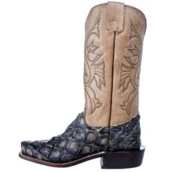 Olathe Boot Company Men's Olathe Brown Raven Big Bass 13in. Tan Top Cutter Toe Boot 10 Olathe Boot Company Men's Olathe Brown Raven Big Bass 13in. Tan Top Cutter Toe Boot -HORSE TACK Store 256277 3
