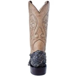 Olathe Boot Company Men's Olathe Brown Raven Big Bass 13in. Tan Top Cutter Toe Boot 11 Olathe Boot Company Men's Olathe Brown Raven Big Bass 13in. Tan Top Cutter Toe Boot -HORSE TACK Store 256277 4