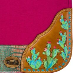 Tough 1 Hand Painted Cactus Saddle Pad -HORSE TACK Store 31 5645 11a